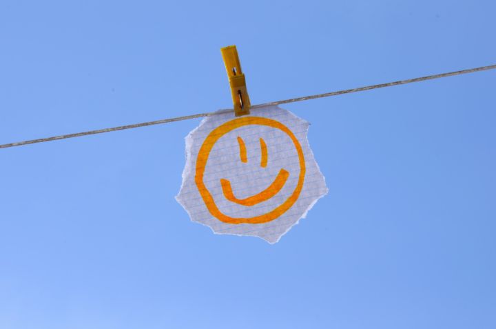 happy fragile face